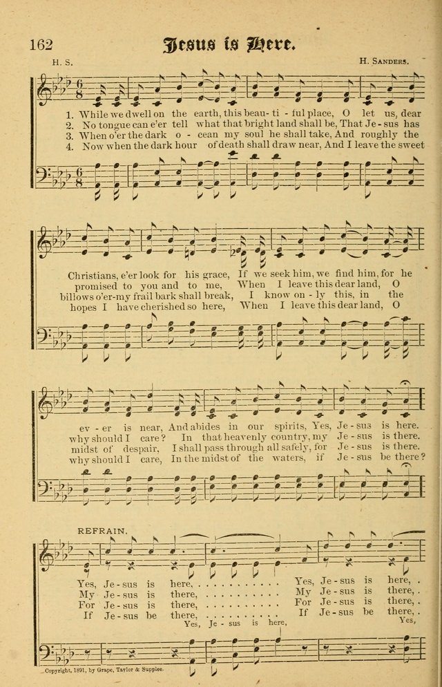 The Emory Hymnal No. 2: sacred hymns and music for use in public worship, Sunday-schools, social meetings and family worship page 164
