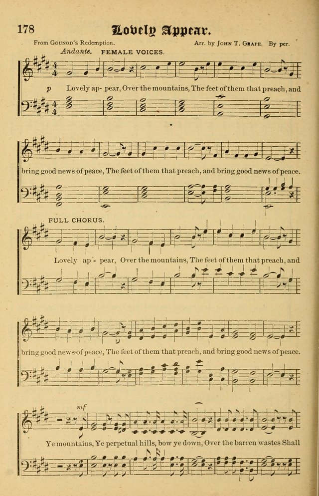The Emory Hymnal No. 2: sacred hymns and music for use in public worship, Sunday-schools, social meetings and family worship page 180