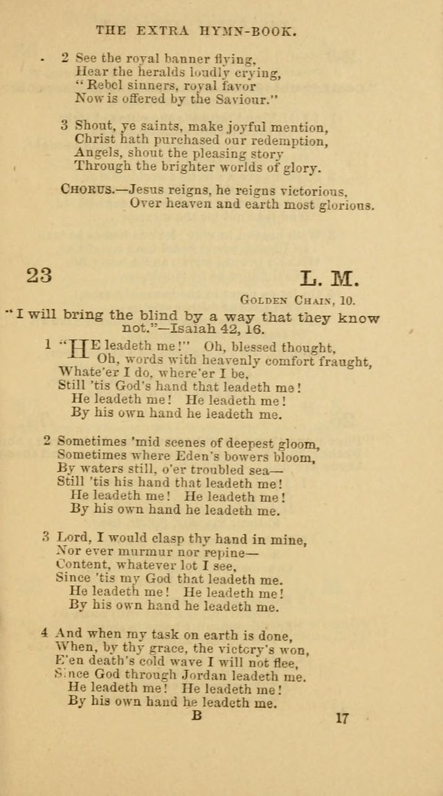 The Extra Hymn Book page 17