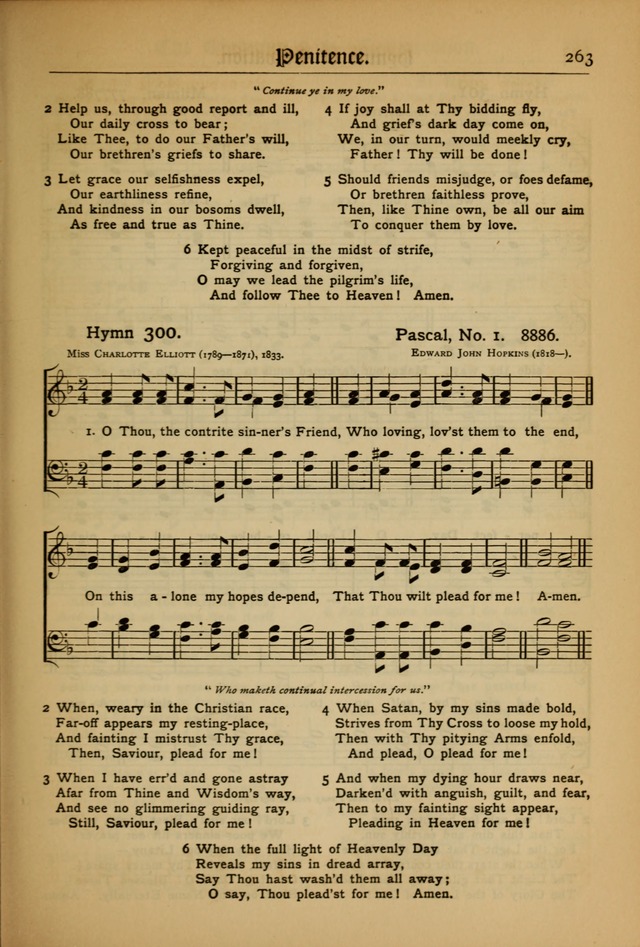 The Evangelical Hymnal with Tunes page 267