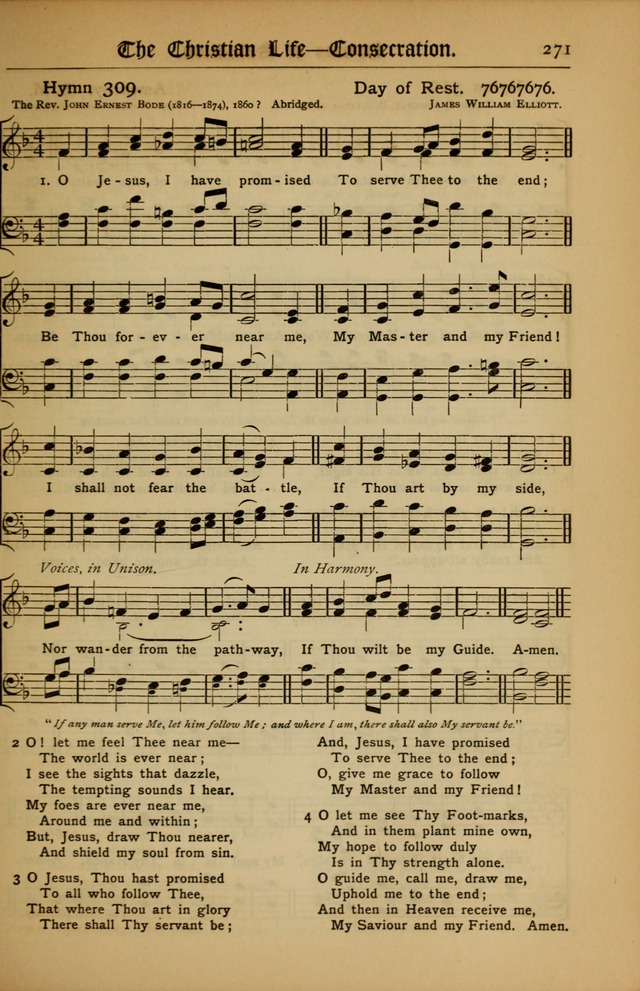 The Evangelical Hymnal with Tunes page 275