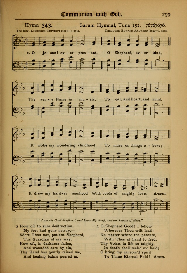 The Evangelical Hymnal with Tunes page 303