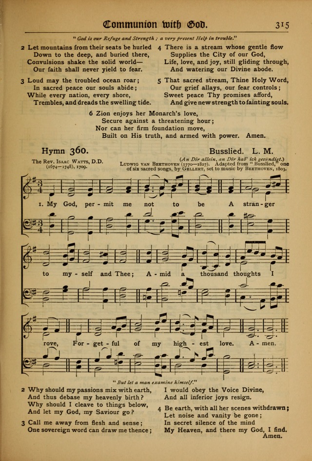 The Evangelical Hymnal with Tunes page 319