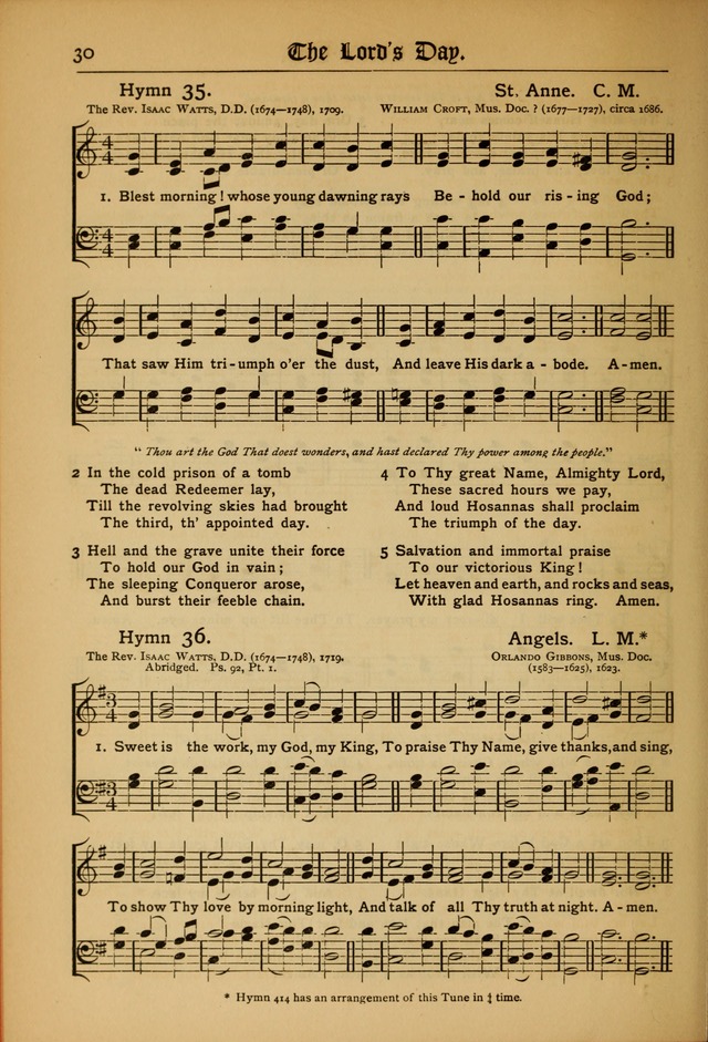 The Evangelical Hymnal with Tunes page 32