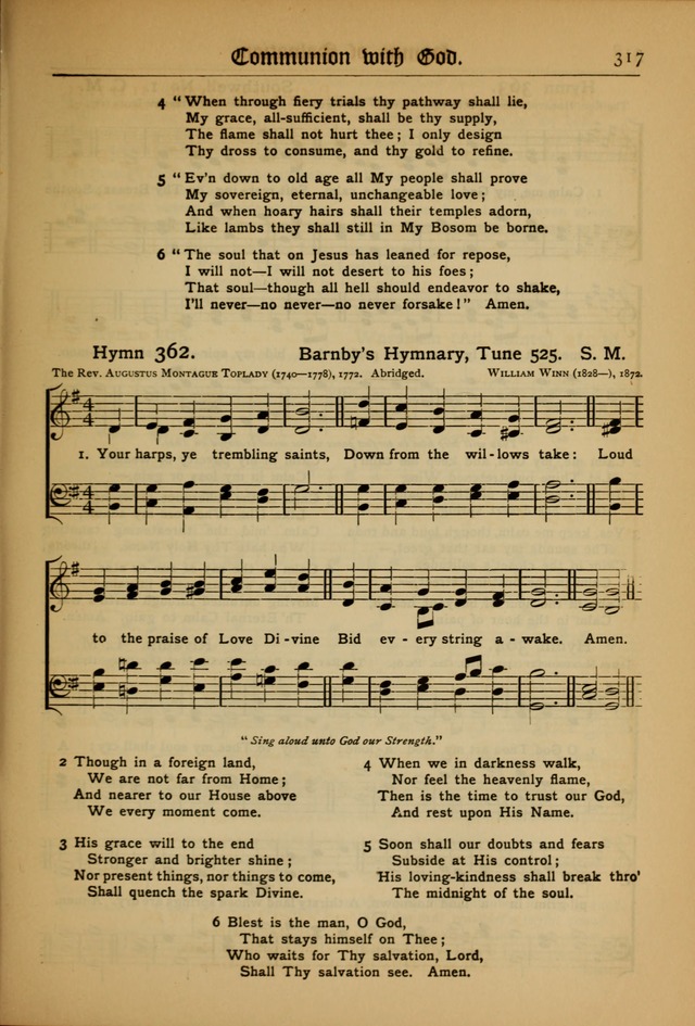 The Evangelical Hymnal with Tunes page 321
