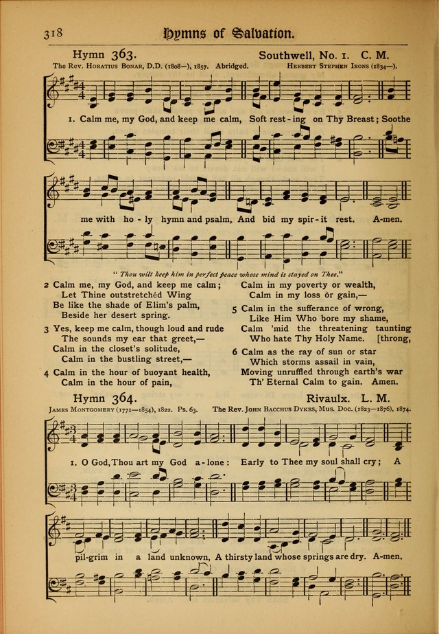 The Evangelical Hymnal with Tunes page 322