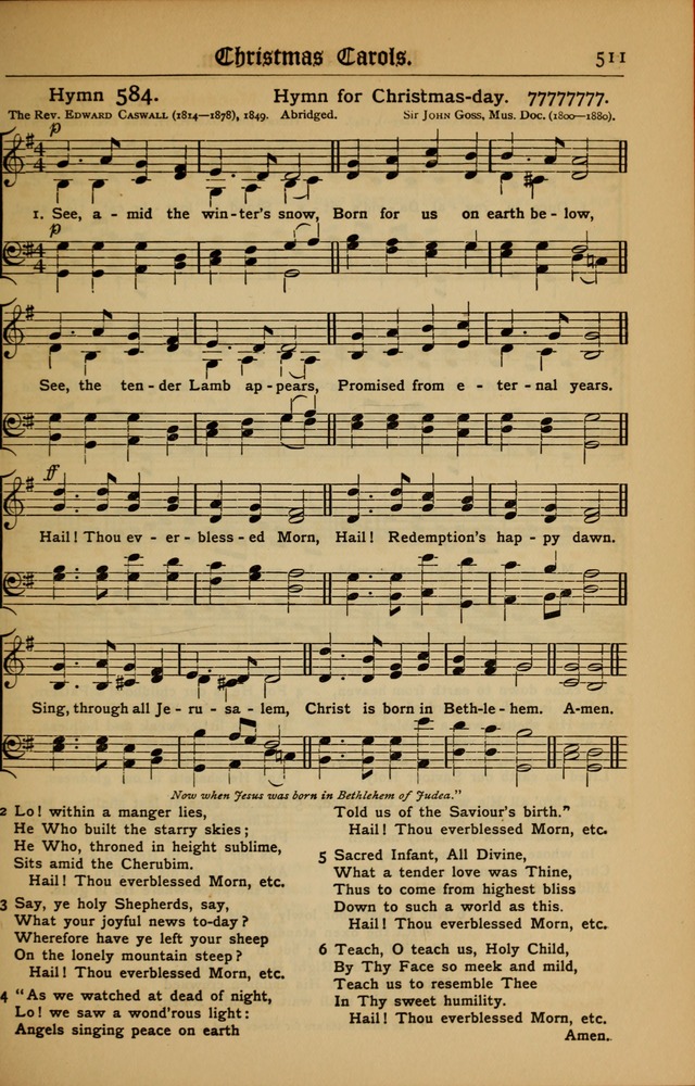 The Evangelical Hymnal with Tunes page 515