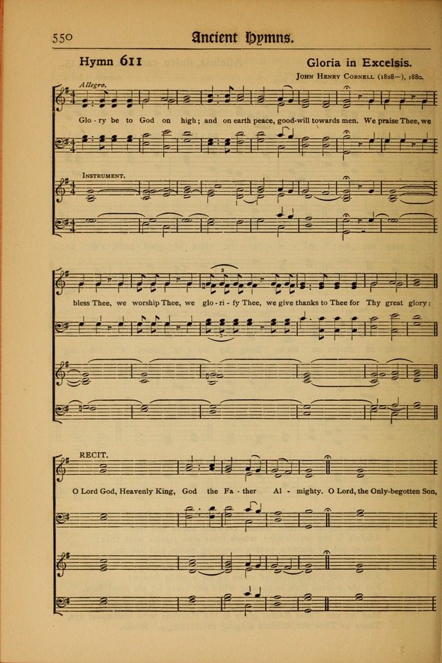 The Evangelical Hymnal with Tunes page 554