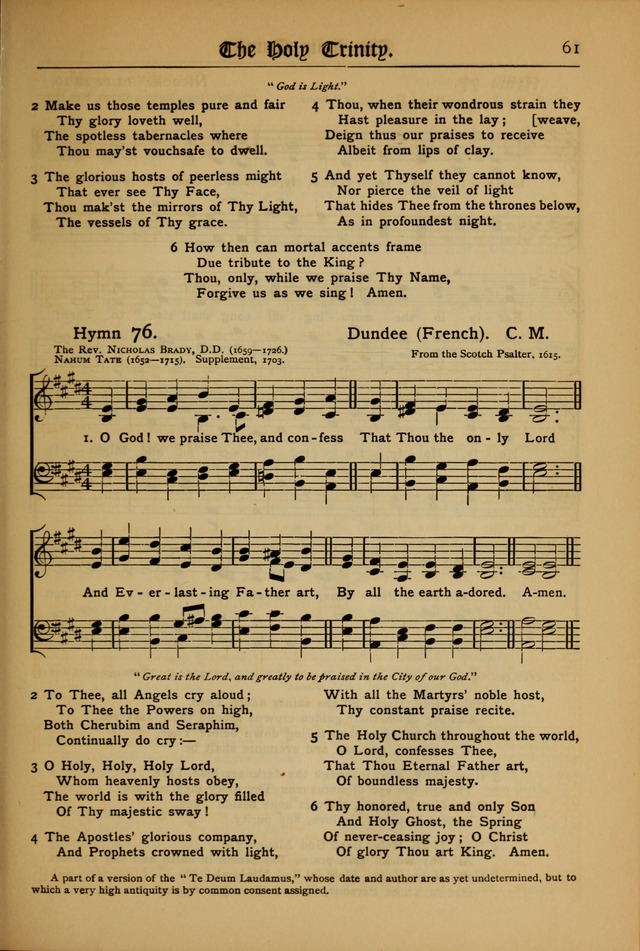 The Evangelical Hymnal with Tunes page 63