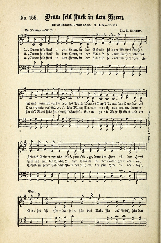 Evangeliums-Lieder 1 und 2 (Gospel Hymns) page 156