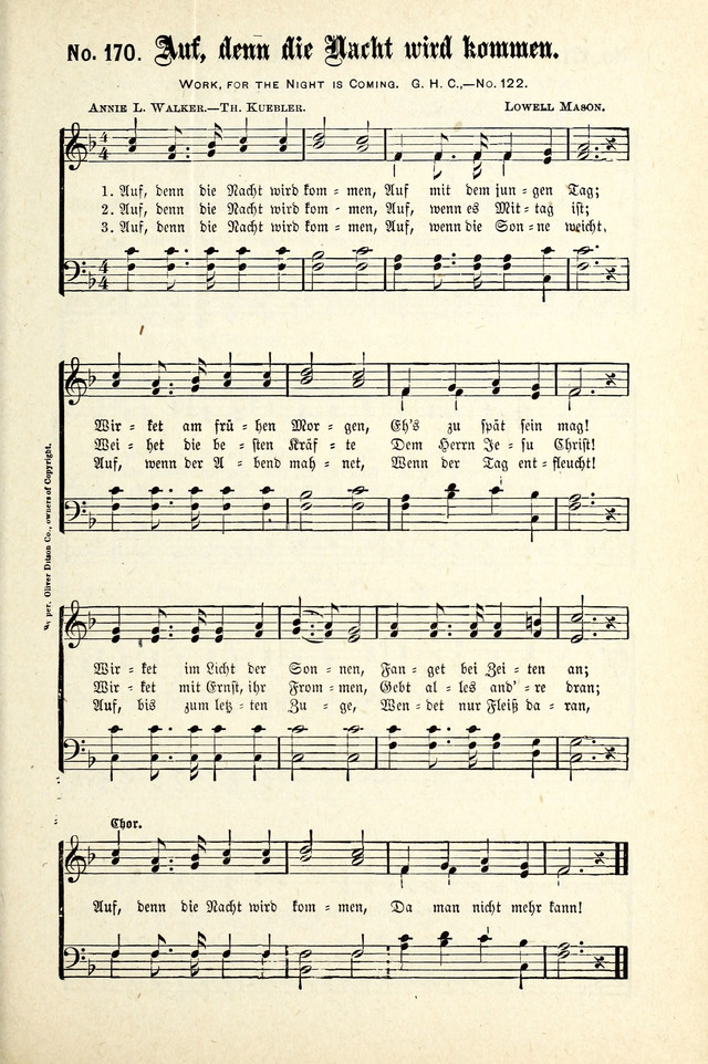 Evangeliums-Lieder 1 und 2 (Gospel Hymns) page 171