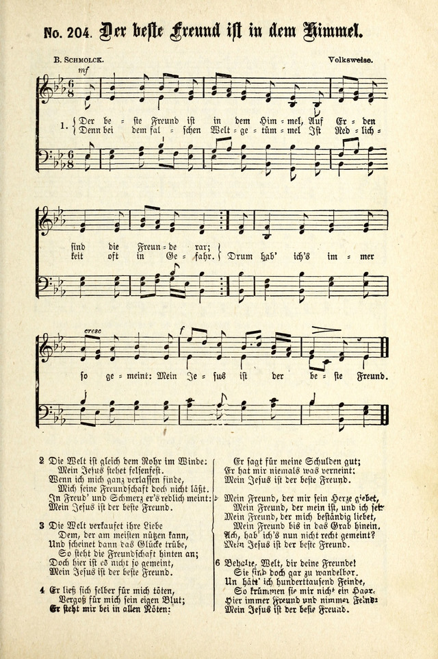 Evangeliums-Lieder 1 und 2 (Gospel Hymns) page 205