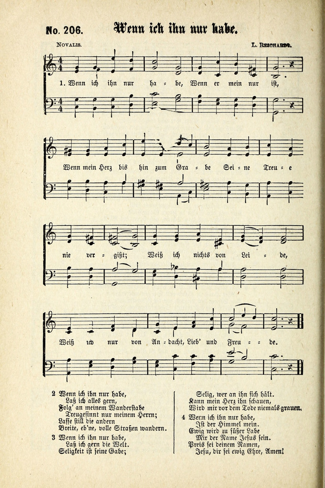 Evangeliums-Lieder 1 und 2 (Gospel Hymns) page 208