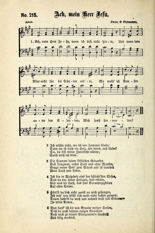 Evangeliums-Lieder 1 und 2 (Gospel Hymns) page 216