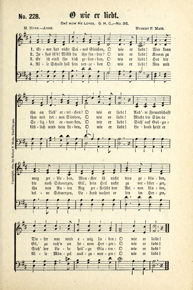 Evangeliums-Lieder 1 und 2 (Gospel Hymns) page 229