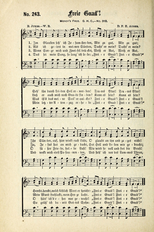Evangeliums-Lieder 1 und 2 (Gospel Hymns) page 244
