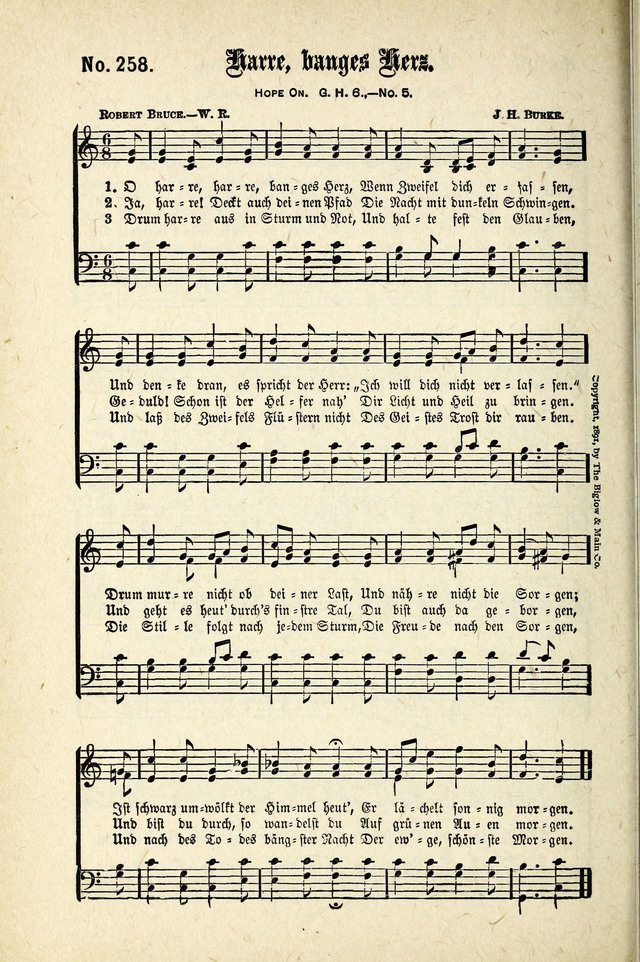 Evangeliums-Lieder 1 und 2 (Gospel Hymns) page 262