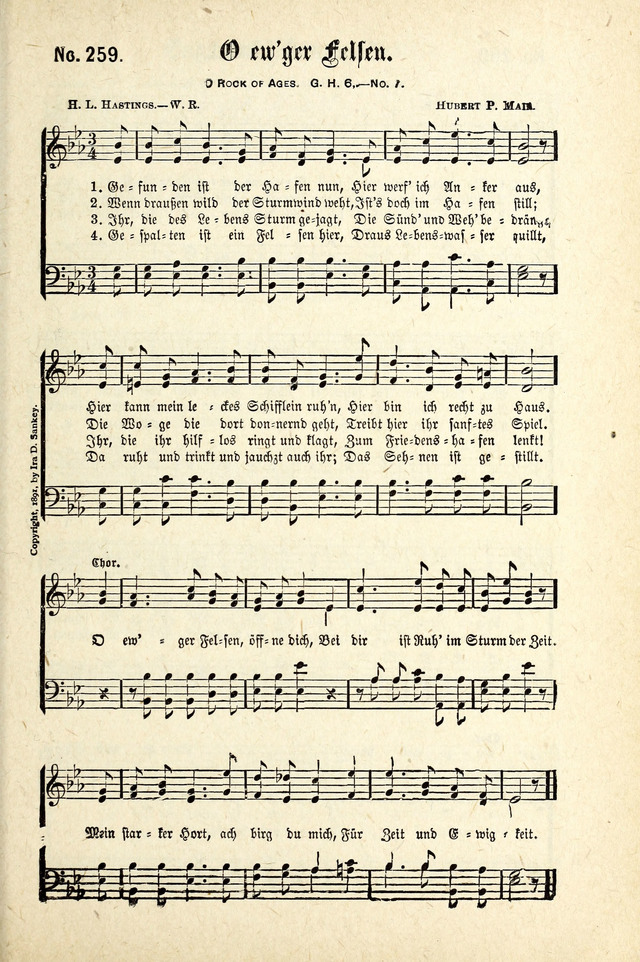 Evangeliums-Lieder 1 und 2 (Gospel Hymns) page 263