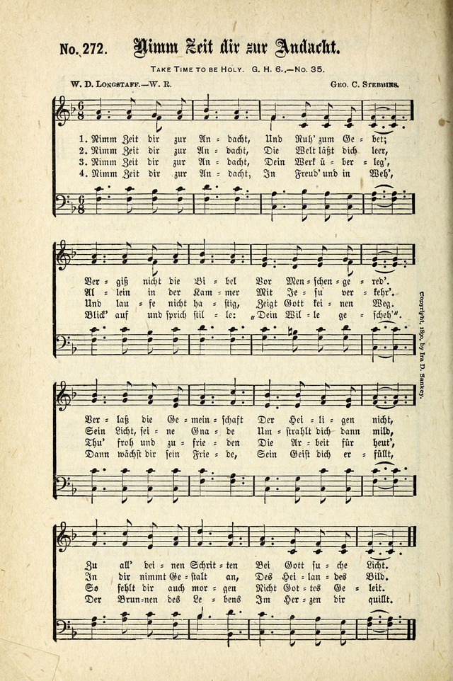 Evangeliums-Lieder 1 und 2 (Gospel Hymns) page 276