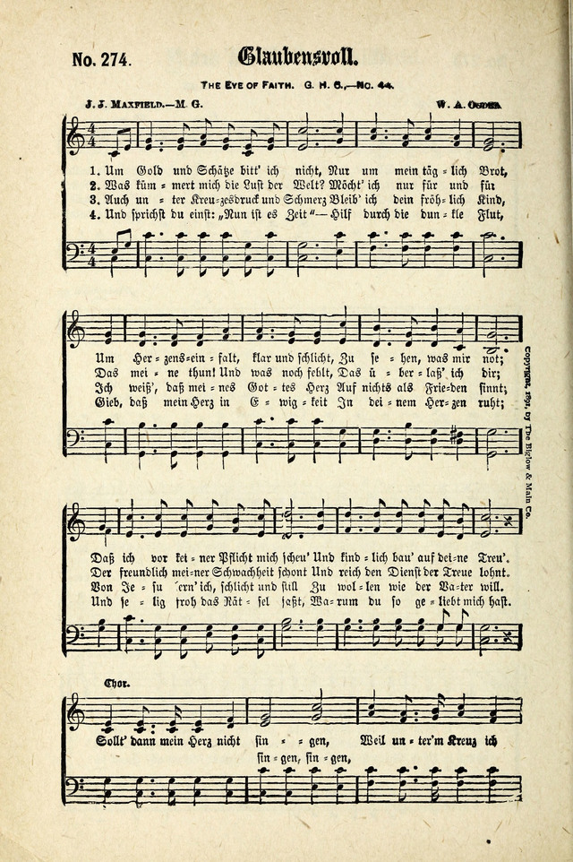 Evangeliums-Lieder 1 und 2 (Gospel Hymns) page 278