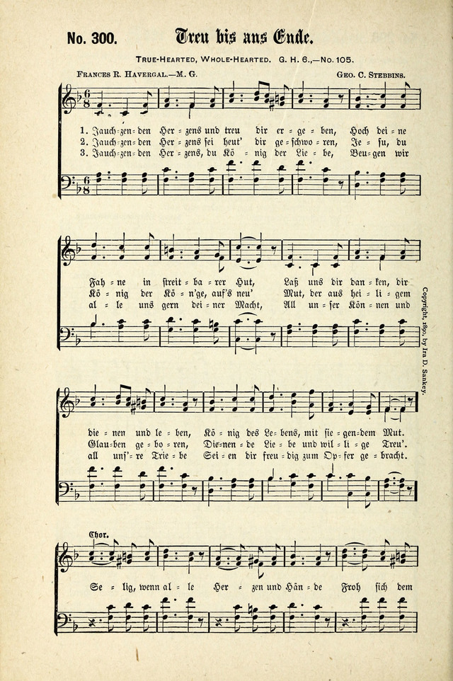 Evangeliums-Lieder 1 und 2 (Gospel Hymns) page 302