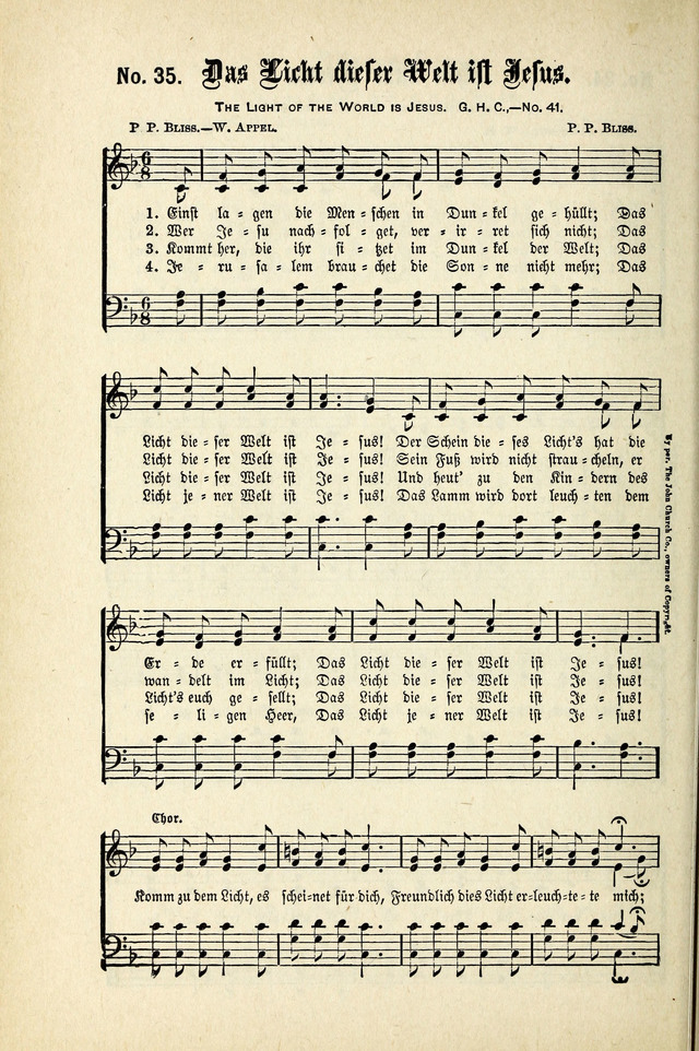 Evangeliums-Lieder 1 und 2 (Gospel Hymns) page 34