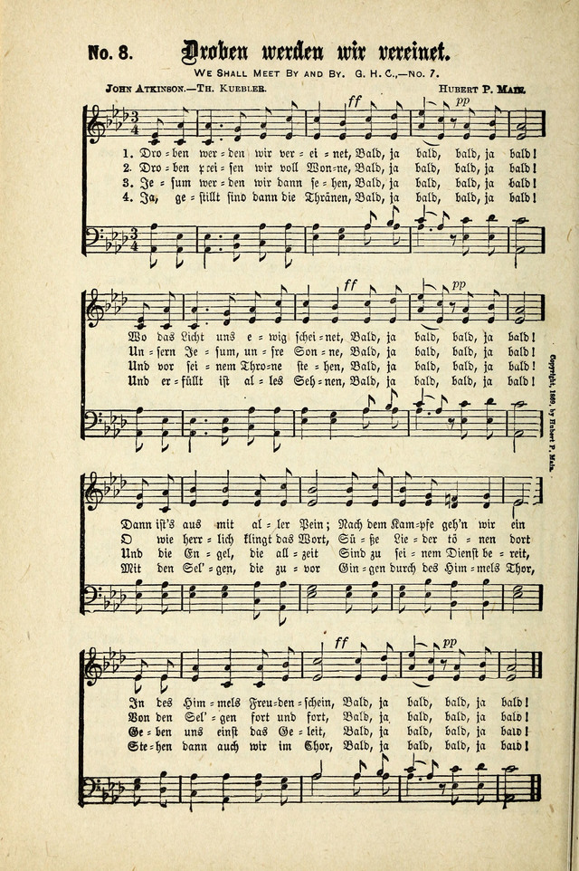 Evangeliums-Lieder 1 und 2 (Gospel Hymns) page 8
