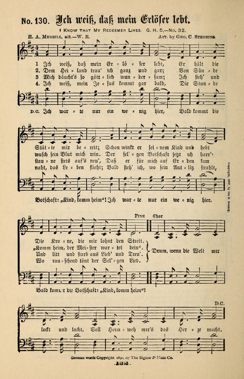 Evangeliums-Lieder 1 und 2: (Gospel Hymns) mit deutschen Kernliedern page 132
