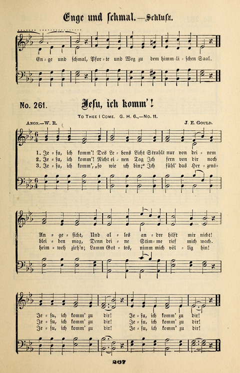 Evangeliums-Lieder 1 und 2: (Gospel Hymns) mit deutschen Kernliedern page 267