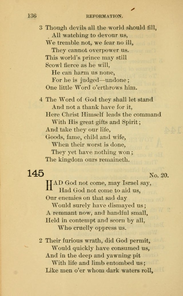 Evangelical Lutheran Hymnal page 136