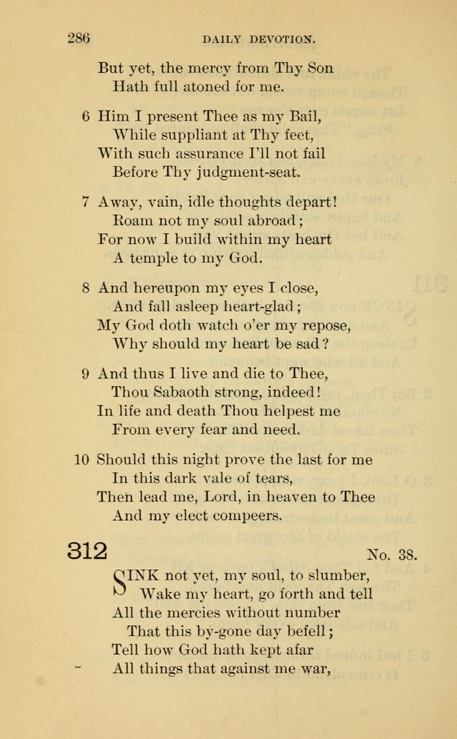 Evangelical Lutheran Hymnal page 286
