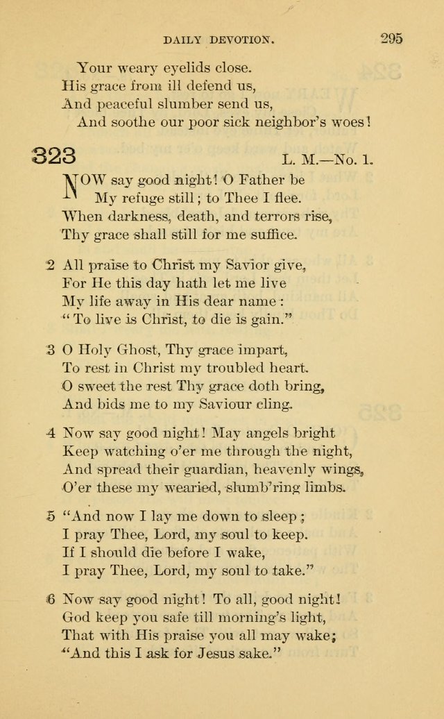 Evangelical Lutheran Hymnal page 295