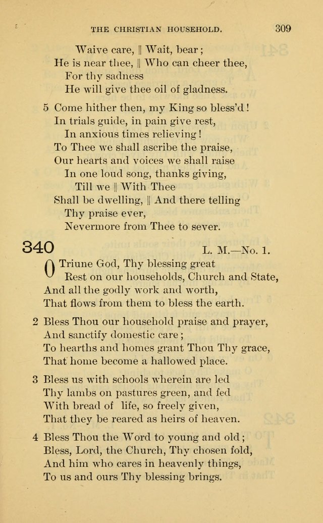 Evangelical Lutheran Hymnal page 309