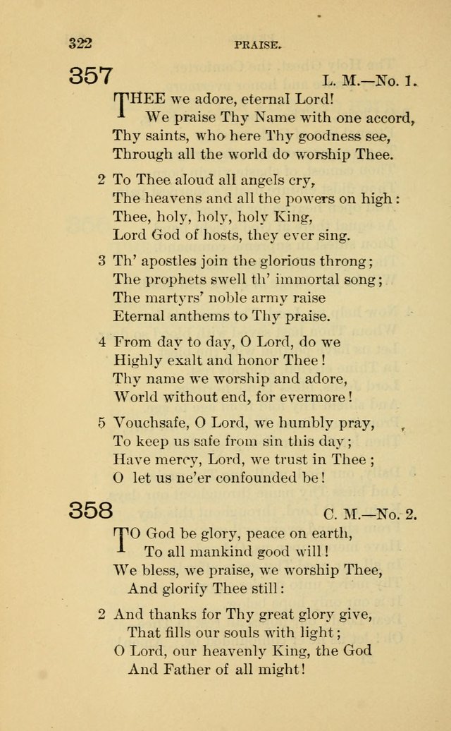 Evangelical Lutheran Hymnal page 322