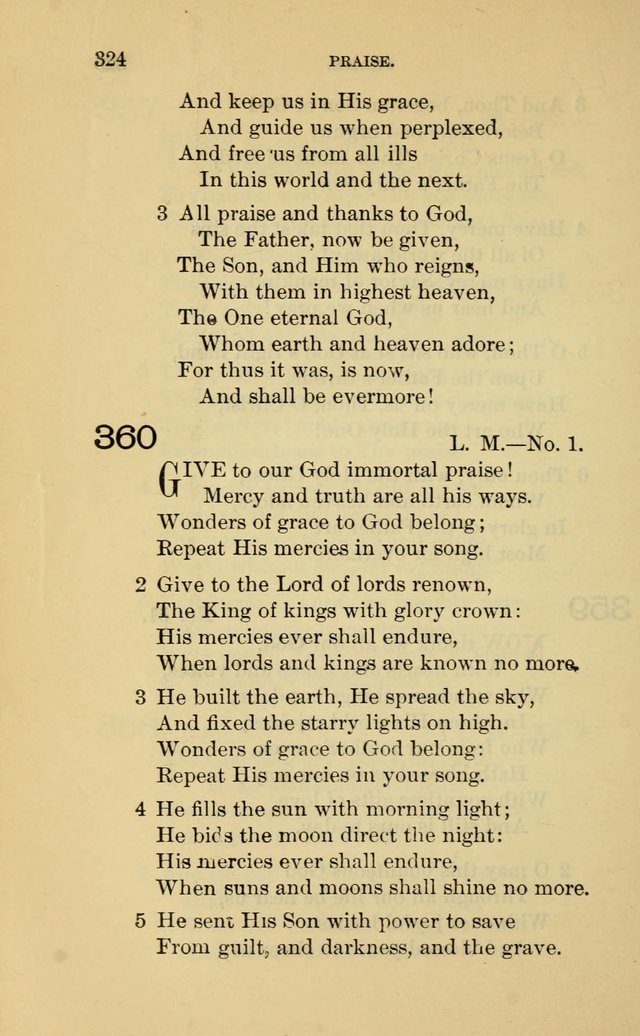 Evangelical Lutheran Hymnal page 324