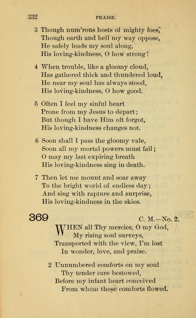 Evangelical Lutheran Hymnal page 332
