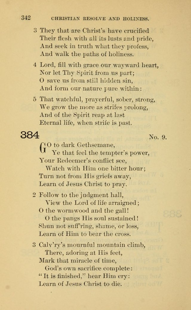 Evangelical Lutheran Hymnal page 342