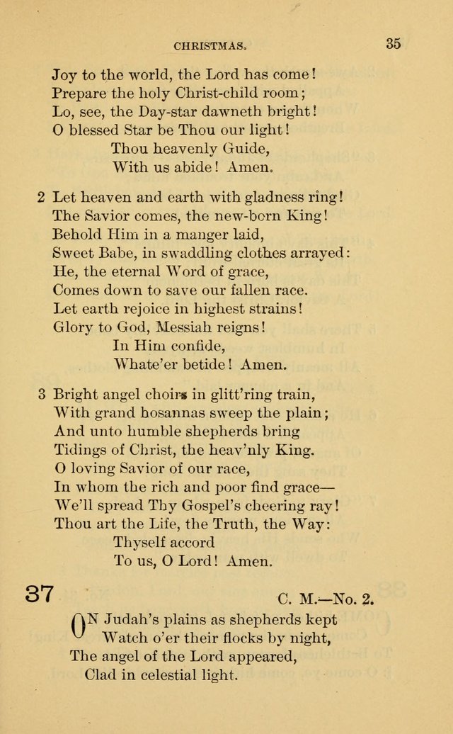 Evangelical Lutheran Hymnal page 35