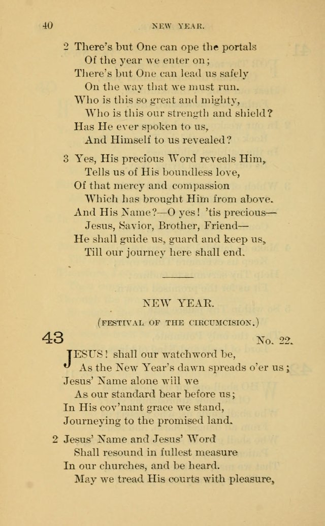 Evangelical Lutheran Hymnal page 40