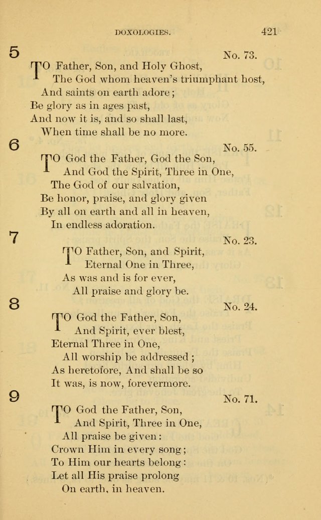 Evangelical Lutheran Hymnal page 421