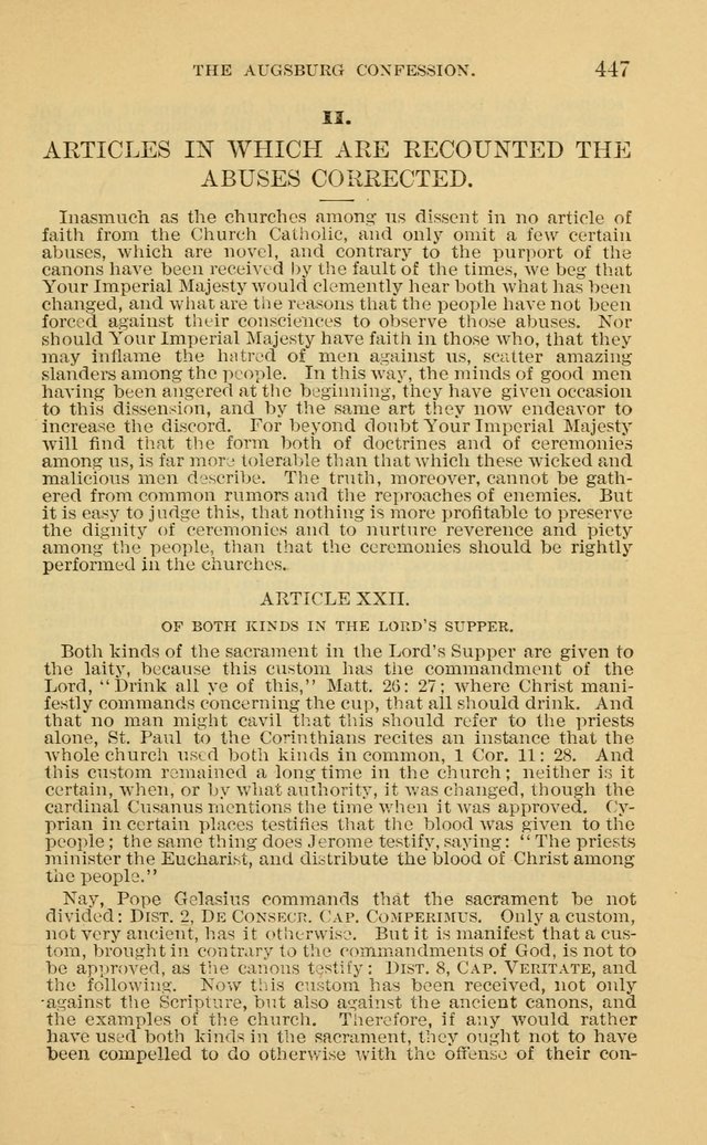 Evangelical Lutheran Hymnal page 447