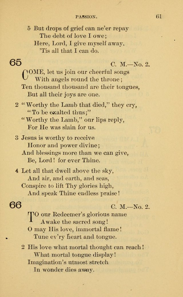 Evangelical Lutheran Hymnal page 61