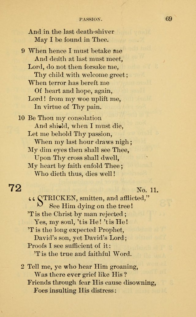 Evangelical Lutheran Hymnal page 69