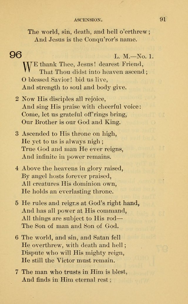 Evangelical Lutheran Hymnal page 91