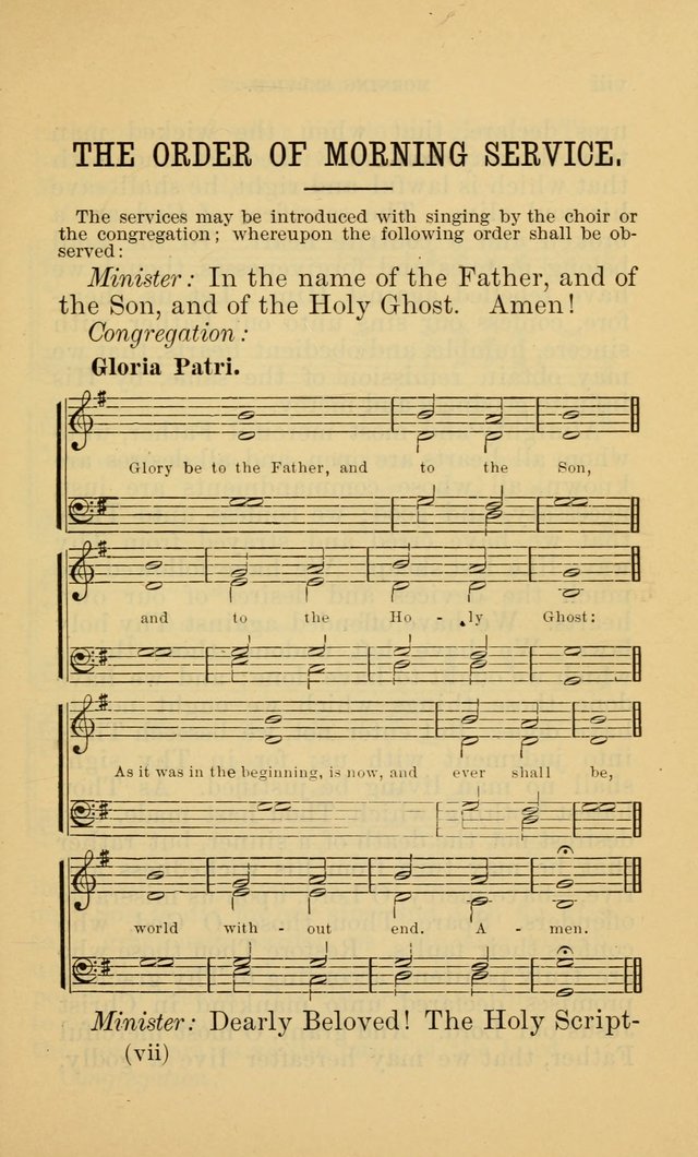 Evangelical Lutheran Hymnal page xv