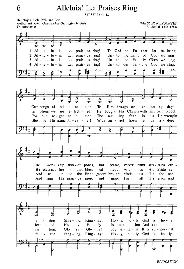 Evangelical Lutheran Hymnary page 210