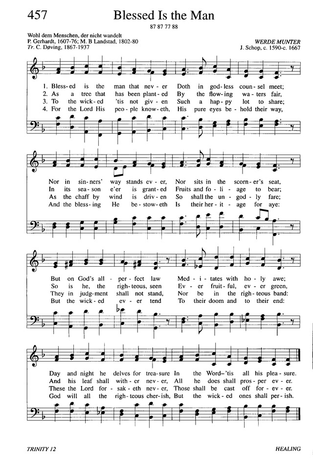 Evangelical Lutheran Hymnary page 744