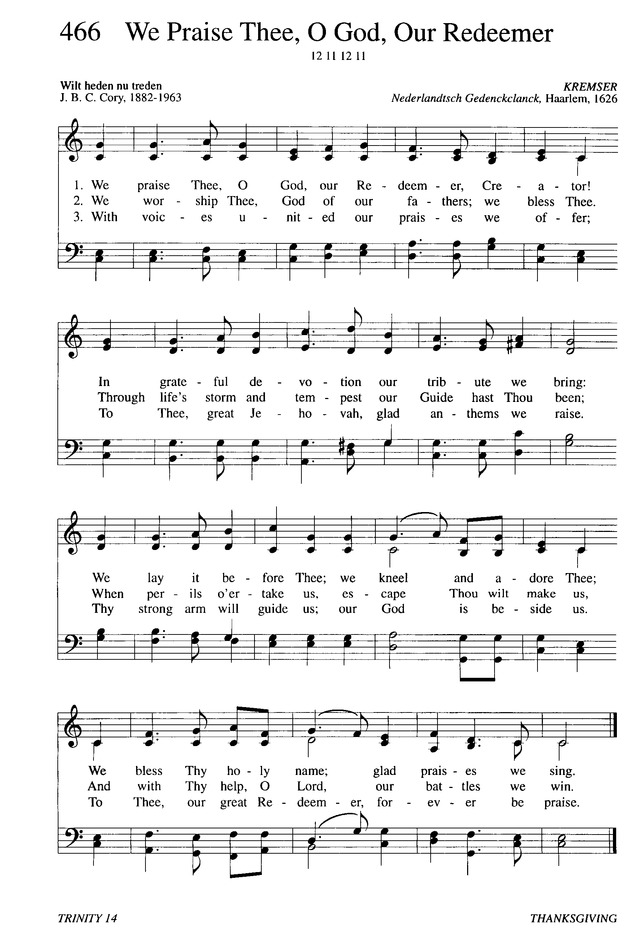 Evangelical Lutheran Hymnary page 756
