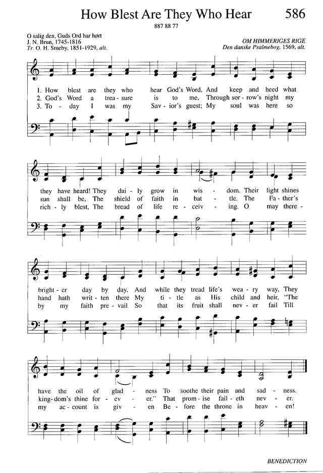Evangelical Lutheran Hymnary page 891