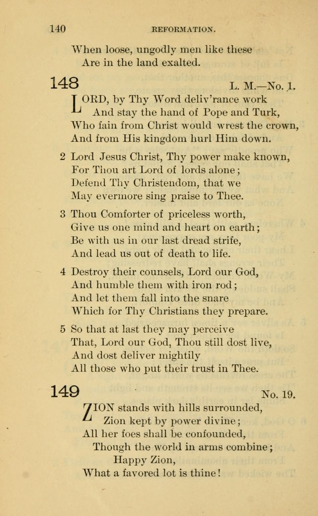Evangelical Lutheran Hymnal. 9th ed. page 140